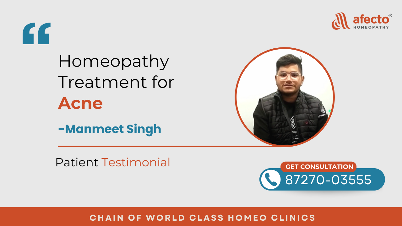 Patient Review on Acne Treatment by Afecto Homeopathy #afectohomeopathy #naturalhealing #homeopathy